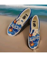 New Vans Customs Slip-on Sneakers Horoscope Cancer Casual Size Women&#39;s 8... - $1,316.89 MXN