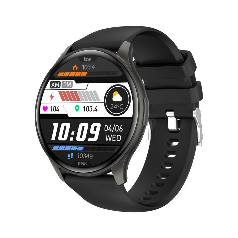 Zw60 Smart Watch 1.43Amoled Round Screen Blood Sugar Blood Pressure True Heart R