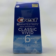 New Crest 3D White Strips Classic Vivid 10 treatments - Exp 7/2025+ - $14.95