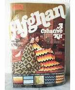 Vintage Afghan Kit Knit+Crochet-Patterns Ripple-Granny-Feather/Fan-Shell... - $901.87 MXN