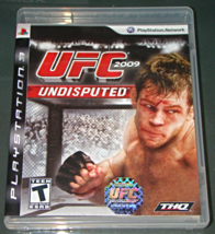 Playstation 3 - THQ - UFC 2009 UNDISPUTED (Complete with Instructions) - £14.21 GBP