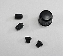 2002 - 2007 Jeep Liberty Radio Stereo Tuner Selector Knob Set OEM - $18.25