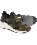 Steve Madden MYKALA Wedge Sneaker camo Knit Slip-on sz 8.5 NEW - $53.85 CAD