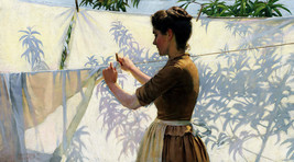 Charles Courtney Curran Shadows  1887 - $28.21+