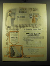 1920 Wear-Ever Aluminum Cooking Utensils Ad - Is breakfast almost ready? - £14.72 GBP