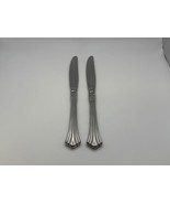 Pair of Reed &amp; Barton 18/8 Stainless Steel 1800 Dinner Knives - $109.74 CAD