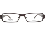 Jean Lafont Eyeglasses Frames DEGAS 500 Brown Rectangular Full Rim 55-16... - $121.70