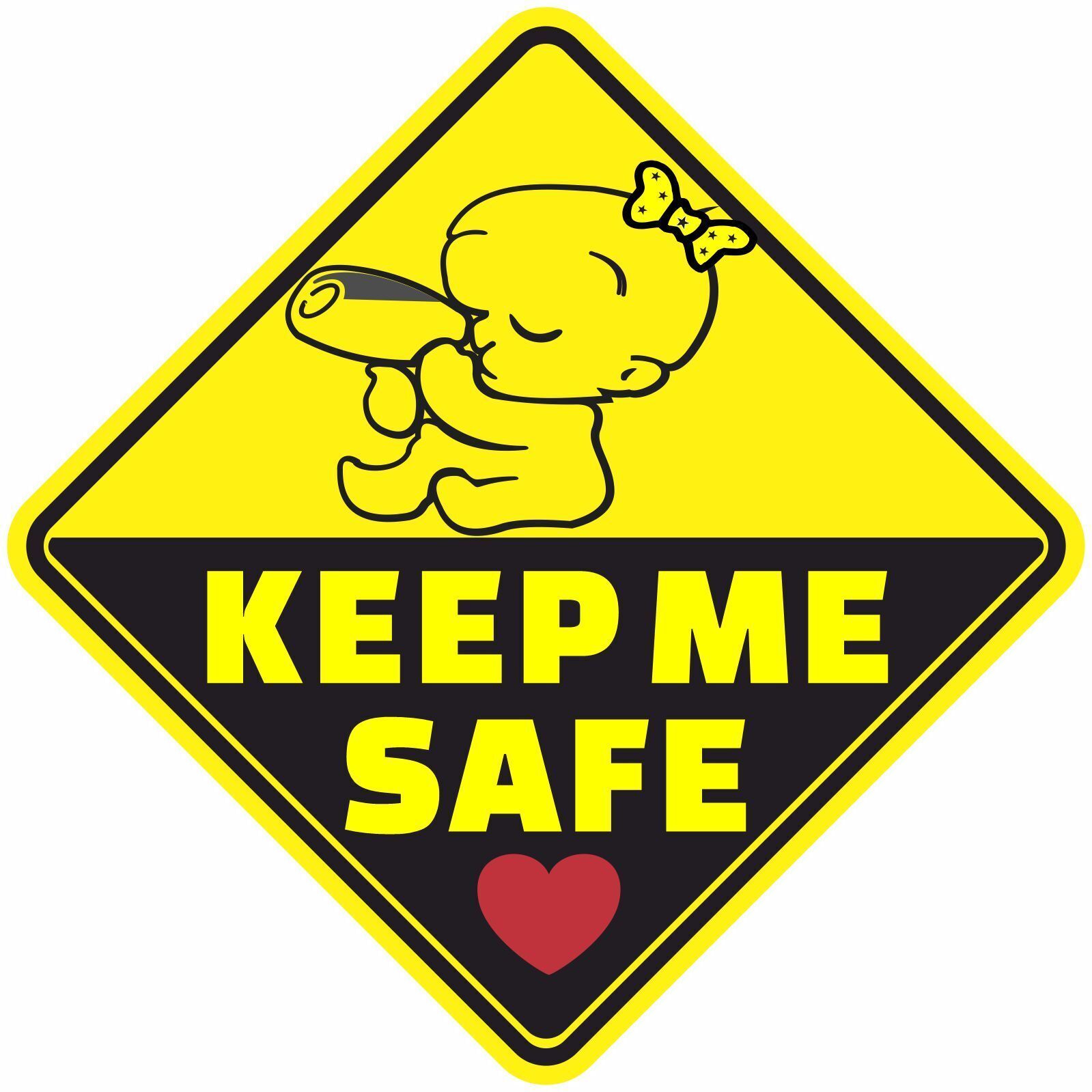 BABY ON BOARD GIRL GIRLS BABIES PREGNANT ASSORTED DECAL STICKER BUY 2 GE... - $2.95