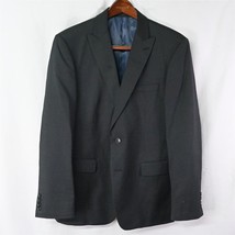 Andrew Fezza Assests 42R Gray Peak Lapel 2Btn Blazer Suit Jacket Sport Coat - £27.52 GBP