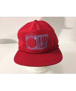 Volleyball Hat Cap PUMP i UP. vintage style look trucker hat red purple - £23.66 GBP