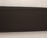 Jet black center console leather armrest lid w/ red stitching for Cadill... - $26.80