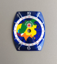 Franck Muller Cintree Curvex 2852WW Original Enamel Dial with World Map - $237.50