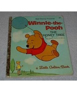 Walt Disney's Winnie The Pooh The Honey Tree D116 Little Golden Book 1971