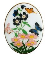 5" Butterflies Applique for Cremation Urn - $59.99