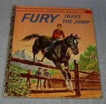 Fury Takes the Jump 336 Vintage 1958 Little Golden Book - £7.92 GBP