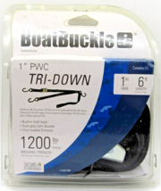 NEW BoatBuckle F10972BK 1&quot; PWC Tri-Down - $19.80