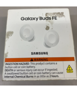 Samsung Galaxy Buds FE Bluetooth Earbuds (SM-R400NZWAXAR) - White - New ... - $44.95