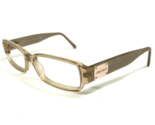 Jimmy Choo Eyeglasses Frames JC 10 0JMW Clear Beige Snakeskin Print 54-1... - $65.23