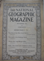 The National Geographic Magazine, November, 1919, Volume XXXVI, Number F... - £31.17 GBP