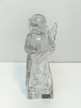 Mikasa Crystal Clear Angel With Harp, Heavy Made in Germany, Full Lead C... - $18.80