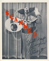 1960&#39;s Bozo The Clown Promotional Photo, Channel WTEV-6, New Bedford, Ma... - £23.51 GBP
