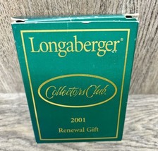 Longaberger Collectors Club Pewter Picture Frame 2001 Renewal Gift - £10.15 GBP