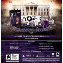 Saints Row Iv Super Dangerous Wub Wub Edition New (Xbox 360) Worldwide - £235.41 GBP