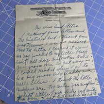 Antique Letter Meco Engines Letterhead Kansas City Missouri 1920s - $11.57