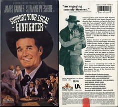 Support Your Local Gunfighter Vhs Suzanne Pleshette James Garner Mgm Video New - £7.82 GBP
