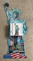 Statue of Liberty Shaped 1000 Piece Jigsaw Puzzle Made in the USA NEW SE... - $18.70
