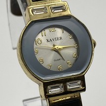 Elegant Xavier Stainless Steel Watch Gold and Black Tone - $12.77
