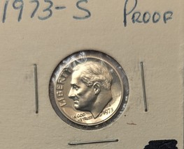 1973-S Roosevelt Dime, Proof - $37.06 MXN