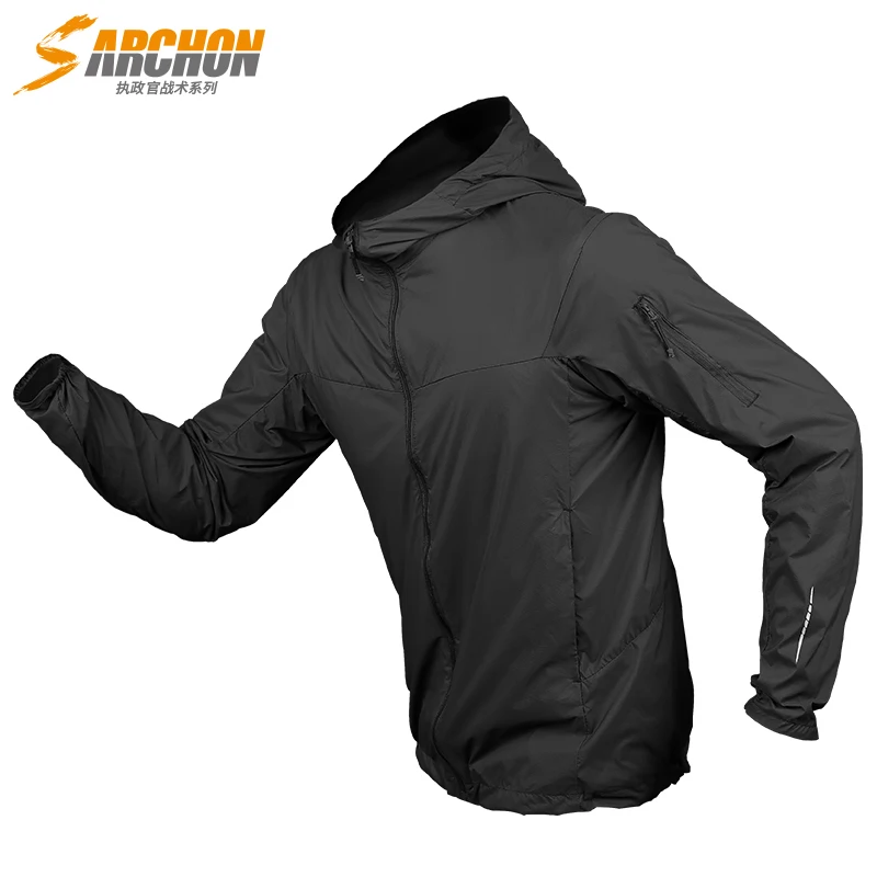  Style Waterproof Windbreaker Summer  Protect Ultra-light Skin Jacket Men  Cloth - £141.27 GBP