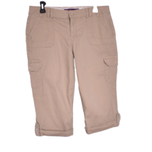 Gloria Vanderbilt Capri Cuffed Pants Size 12P - $15.53