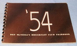 Breakfast Club Yearbook Don McNeill 1954 Radio Television - £5.55 GBP
