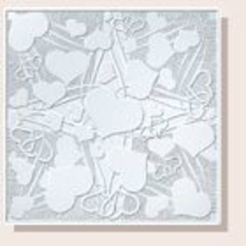 Decorative Polystyrene &quot;Hearts&quot; Tile for DIY Projects or DIY Crafts - $3.22