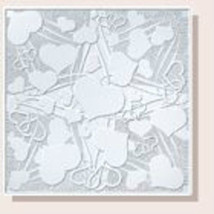 Decorative Polystyrene &quot;Hearts&quot; Tile for DIY Projects or DIY Crafts - £2.57 GBP