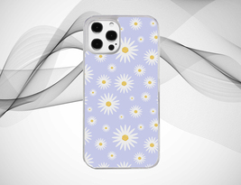 Blue Daisy Pattern Summer Phone Case Cover for iPhone Samsung Huawei Google - £3.95 GBP+