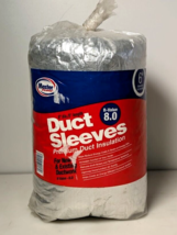 Master Flow 6 in. Diameter 5&#39; R-8 Ductwork Fiberglass Insulation Sleeve INSLV6R8 - £15.69 GBP