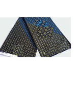 4  Yards Premium Quality  African Fabric Super Hilton Ankara Real Wax Pr... - £28.04 GBP