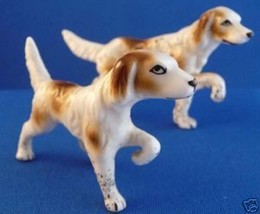 Bone China POINTER DOGS on the HUNT 1950 s Miniatures - £14.33 GBP