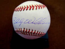 Billy Williams Cubs A&#39;s Hof Signed Auto Limited Edition Etched Oml Baseball 2007 - £92.78 GBP