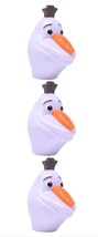 Disney Frozen OLAF Treat Containers Lot Of 6 Pieces - Easter, Party Favo... - £4.40 GBP
