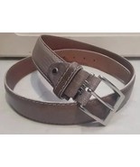 L.E.N. Belt Womens Size 36 Gray Handcrafted Leather Genuine Lizard Made ... - $1,444.66 MXN