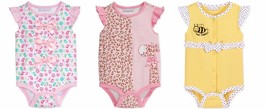 Girls First Impressions Creeper Bodysuit 3 6 Months Bows or Bee - £0.79 GBP