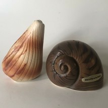 Otigiri Condo Beach House Kitchen Table Seashell Shakers Ceramic Conch J... - £14.08 GBP