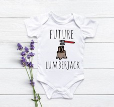 lumberjack, lumberjack birthday, lumberjack onesie®, lumberjack shower, lumberja - $18.90