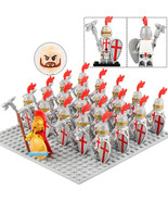 Castle Fantasy Era Knights Templar Army Minifigures Compatible Lego Bric... - $32.99