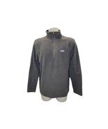 PATAGONIA Micro D Pullover Mens XXL Black 1/4 Zip Fleece Sweater Lightwe... - $54.14 CAD