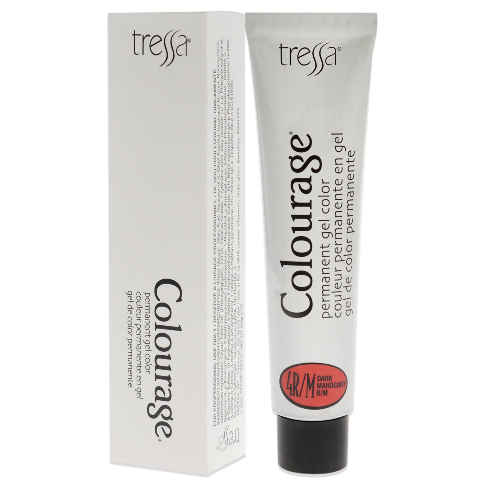 Colourage Permanent Gel Color - 4RM Dark Mahogany - Hair Color